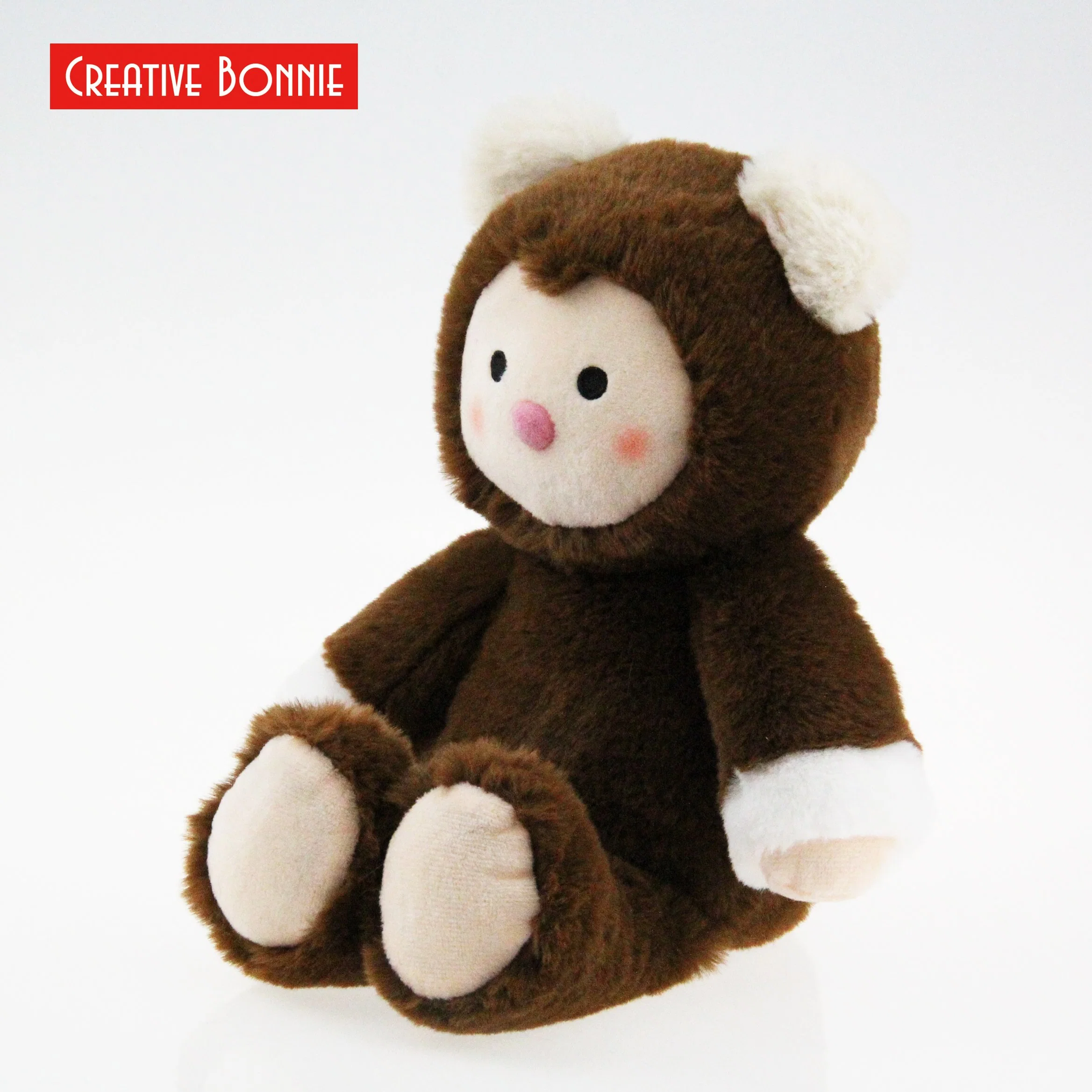 Plush Cute Monkey Doll Stuffed Animal Soft Kids for Boys and Girls Toy