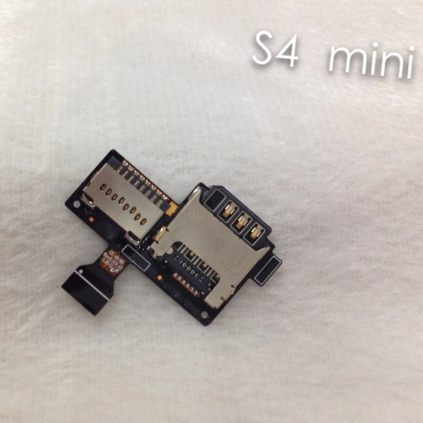 SIM Card Holder Socket Slot Tray Flex Cable for Samsung S4mini