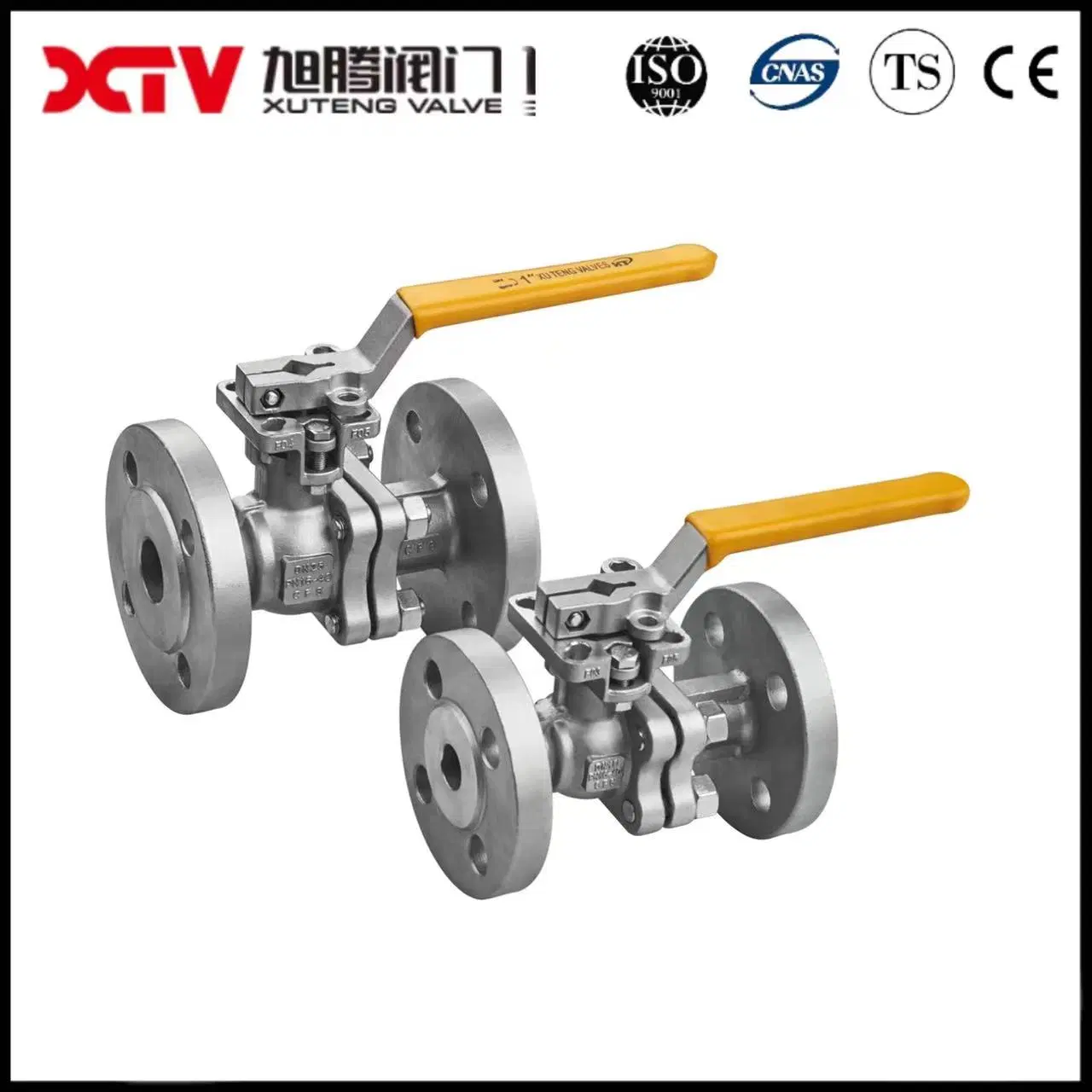 JIS Carbon Steel High Platform Flanged Floating Ball Valve (20K)