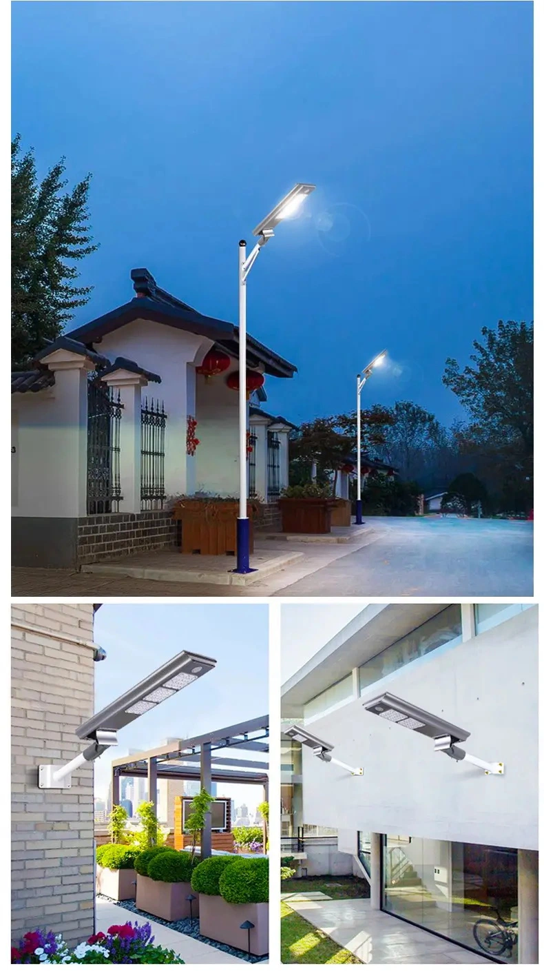 Bonne lumière solaire de lampadaire intégrée tout-en-un LED.