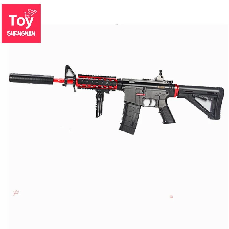 Latest M4 Children&prime; S Electric Gel Water Bomb Splashing Toy Gun Nerf Soft Gun Outdoor Shooting Game Gun Toy Adult Toy