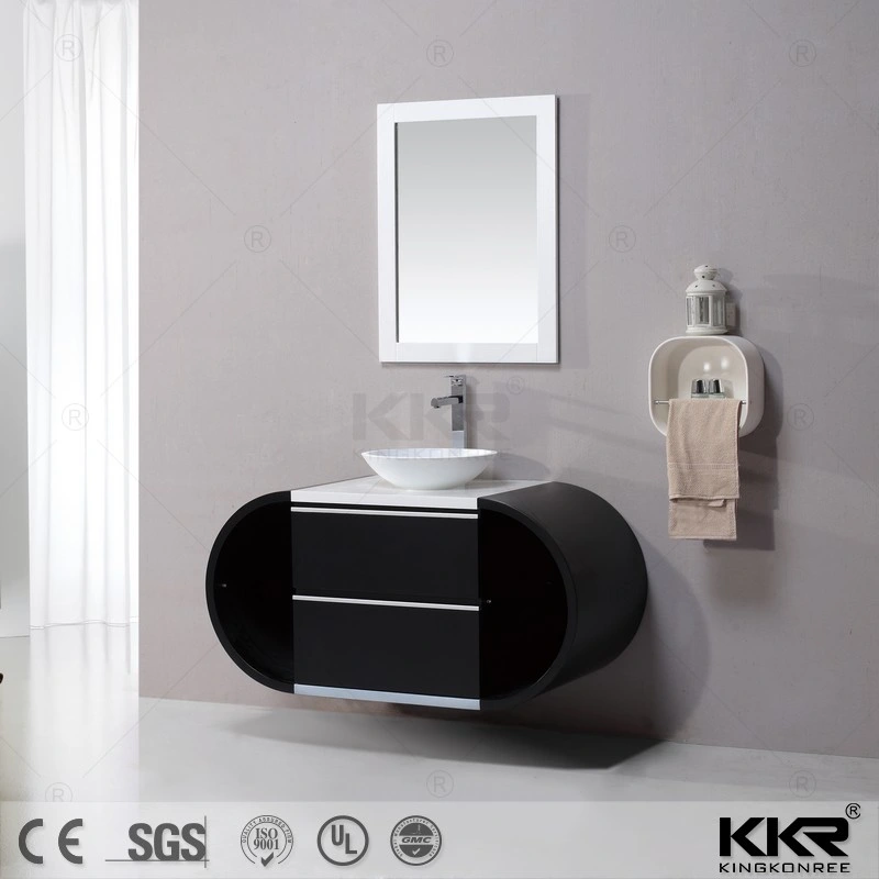 Sanitary Wares Artificial Resin Stone Solid Surface Bathroom Basin Vanity 0517