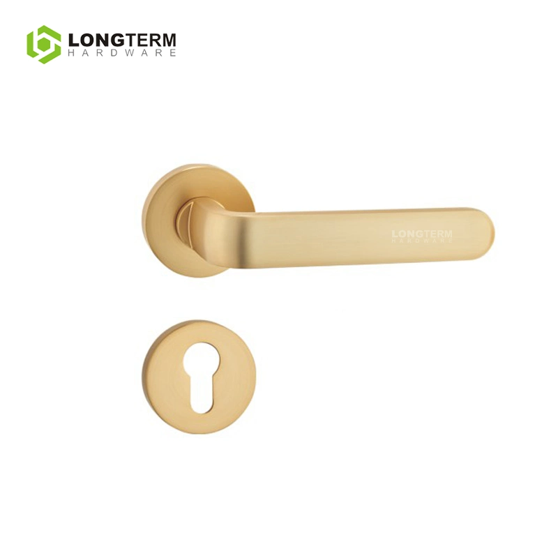 High quality/High cost performance Zinc Alloy Wooden Door Lever Modern Design Door Lock Handle