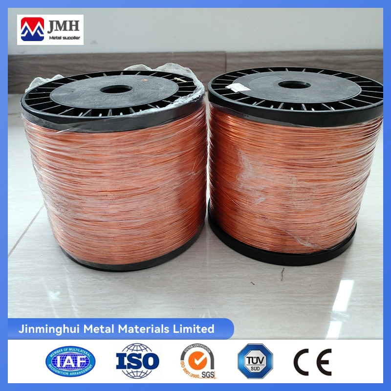 99.9% Copper Wire Rod ASTM C51900 Cu-ETP Cu-Ofe Red Copper Wire