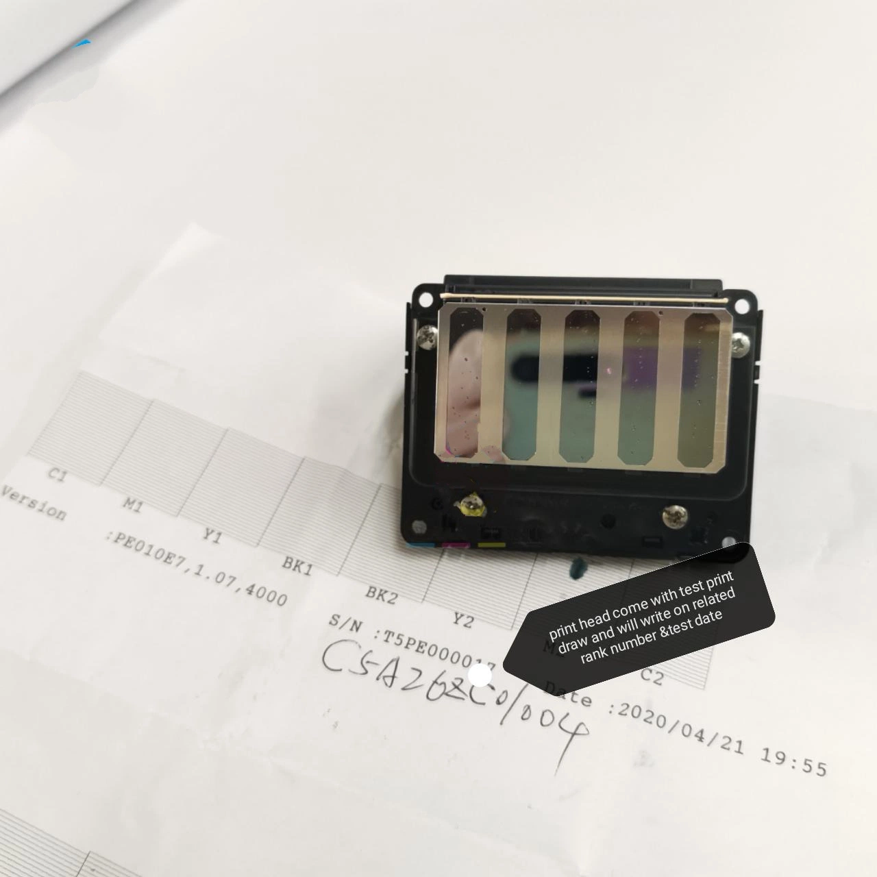 Second Hand Epson Dx6 Printhead for 90%New Epson Fa12111/Fa12000 Surecolor Fa12000/12082/12090/12091/12081 F7170/F7200/F7100/F2100/F7070 Printer Head