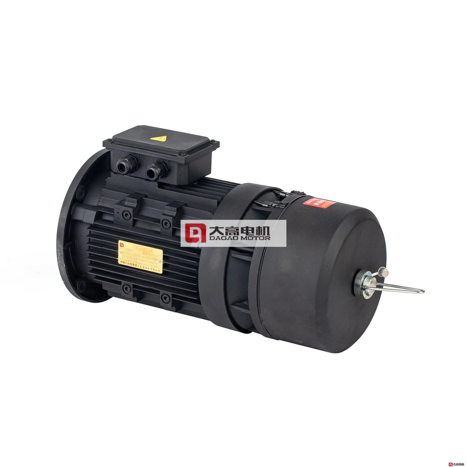 Dasu Asynchronous Electric Motor 5,5HP/4kw Elektromagnetische Bremse dreiphasig