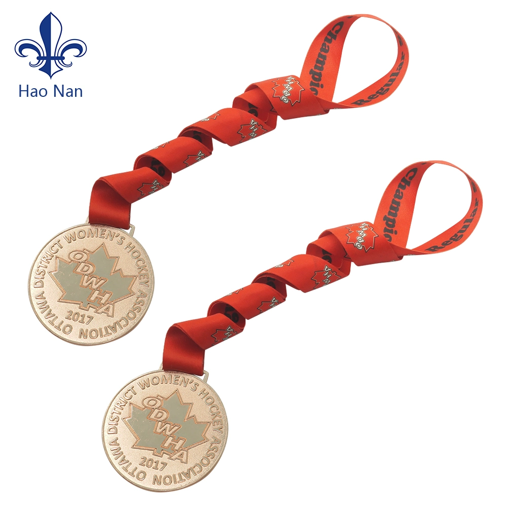 Hot Custom Printing Sport Ribbon for Medal