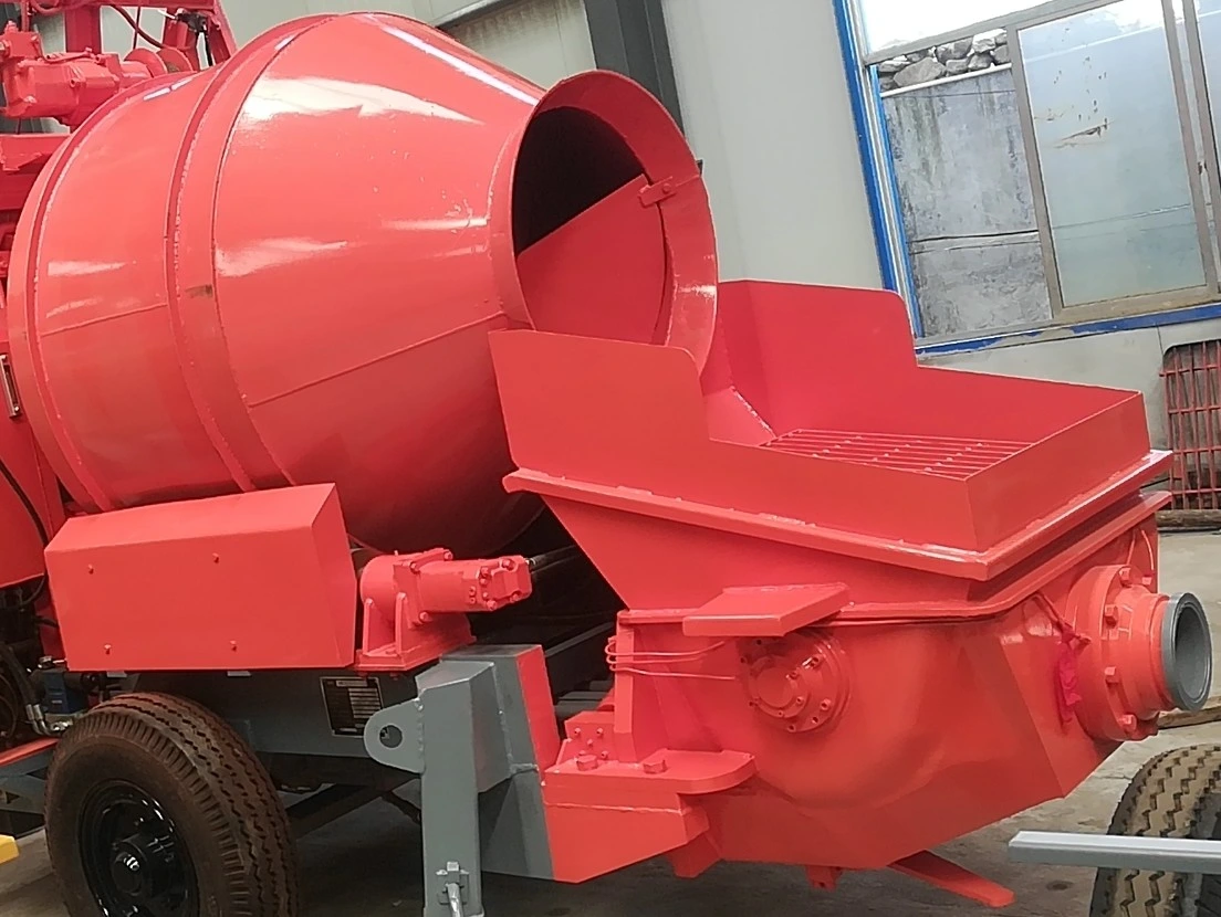 Hbt30m Small Portable Electric Concrete Mixer Pump