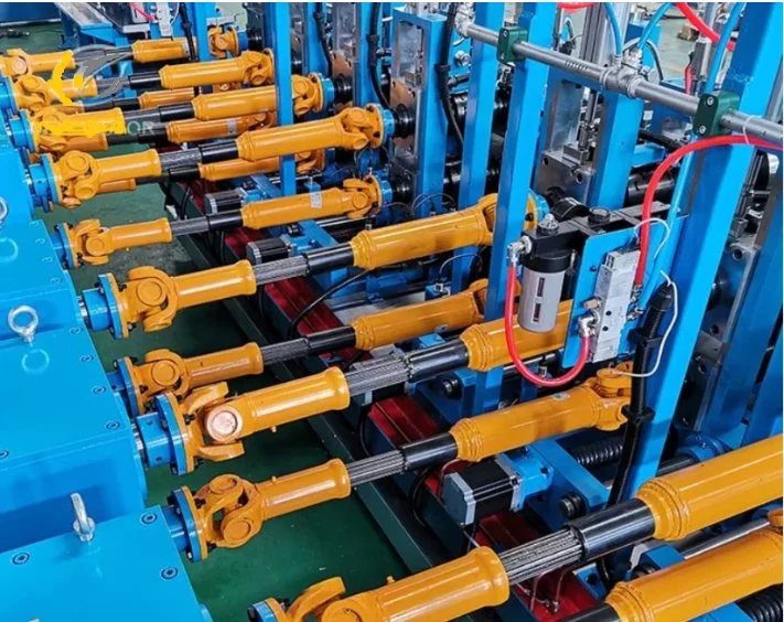 Factory Price Welding Steel Pipe Production Line Round Tube Making Machine