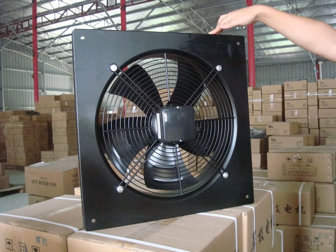 High Performance Cooling Fan 220VAC 40W 1400rpm with Fixed Support