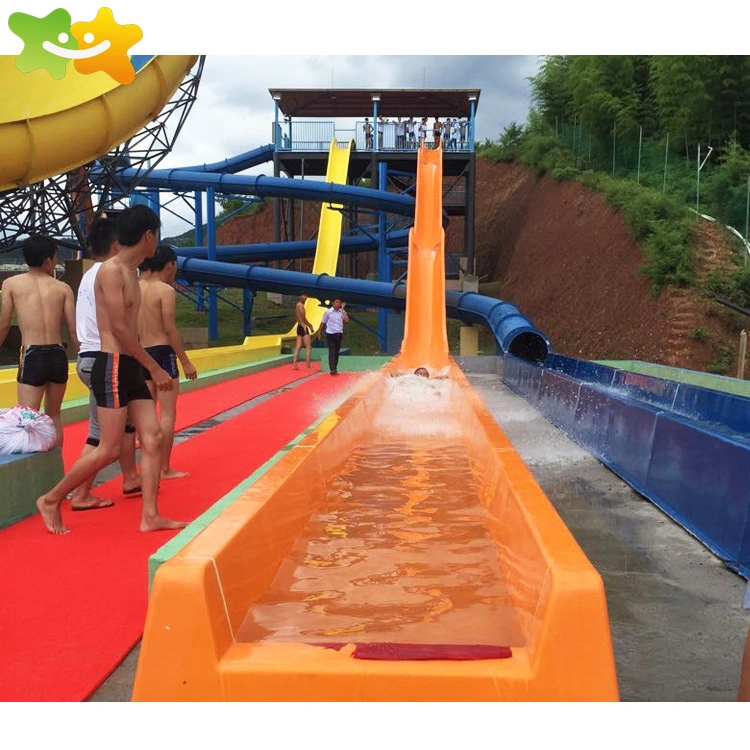 Giant Water Park Equipment Fiberglass Rainbow Water Slide for Sale