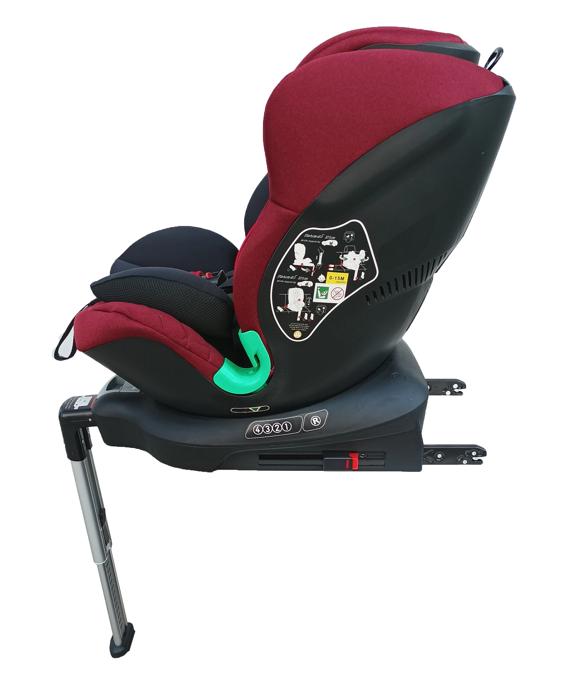 Ay939 Baby Car Seat 3 Groupe 0+1/2/avec certificat I-taille (R129)