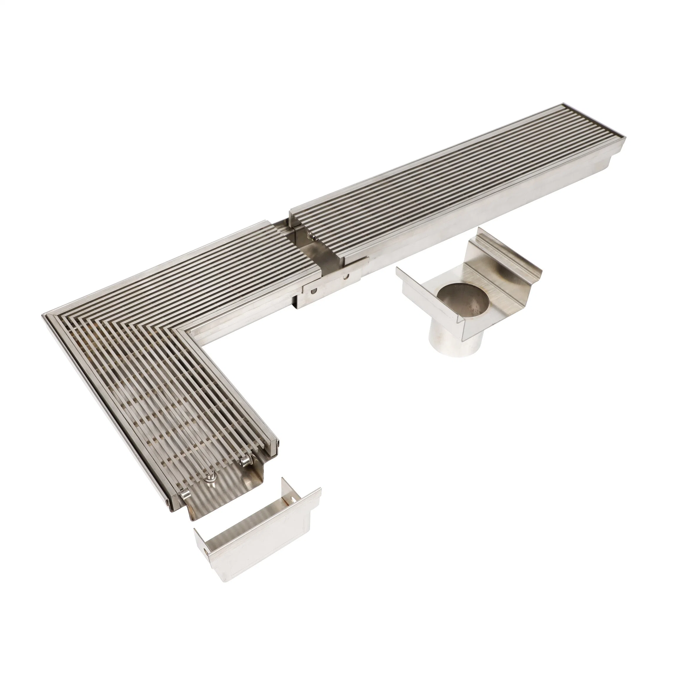 Bathroom Accessories Road Drain Covers and Grates Linear Drain OEM Linear Drain with Trench for Road Garden