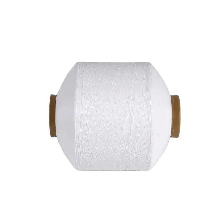 Fully Drawn FDY Bulk PVC Coated Multiple Folded Tube Virgin Colors Dyed 120 Denier Polyester Cord Yarn 65D 110d 300dtex Count