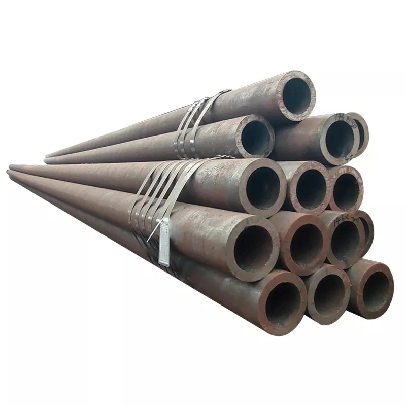 API L245, L360, A53, J55, N80, X42, X46 Gas and Oil Tube Ms Round Low Carbon Pipe Black Iron Used for Petroleum Pipeline Seamless Steel Pipe