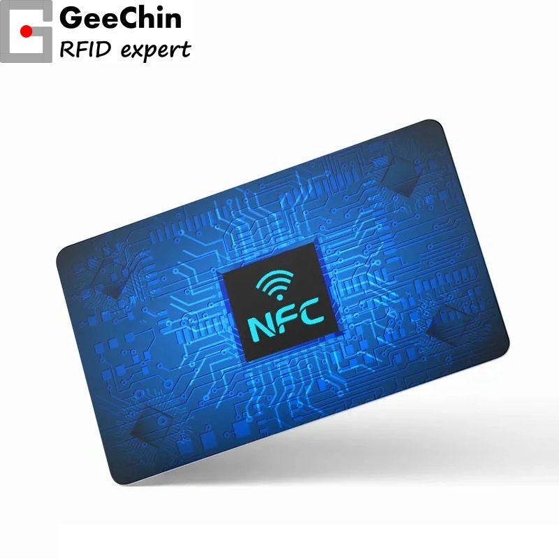 Plastic PVC Contactless NFC Card Ntag 213 Ntag 215 Ntag 216 Digital Business Card