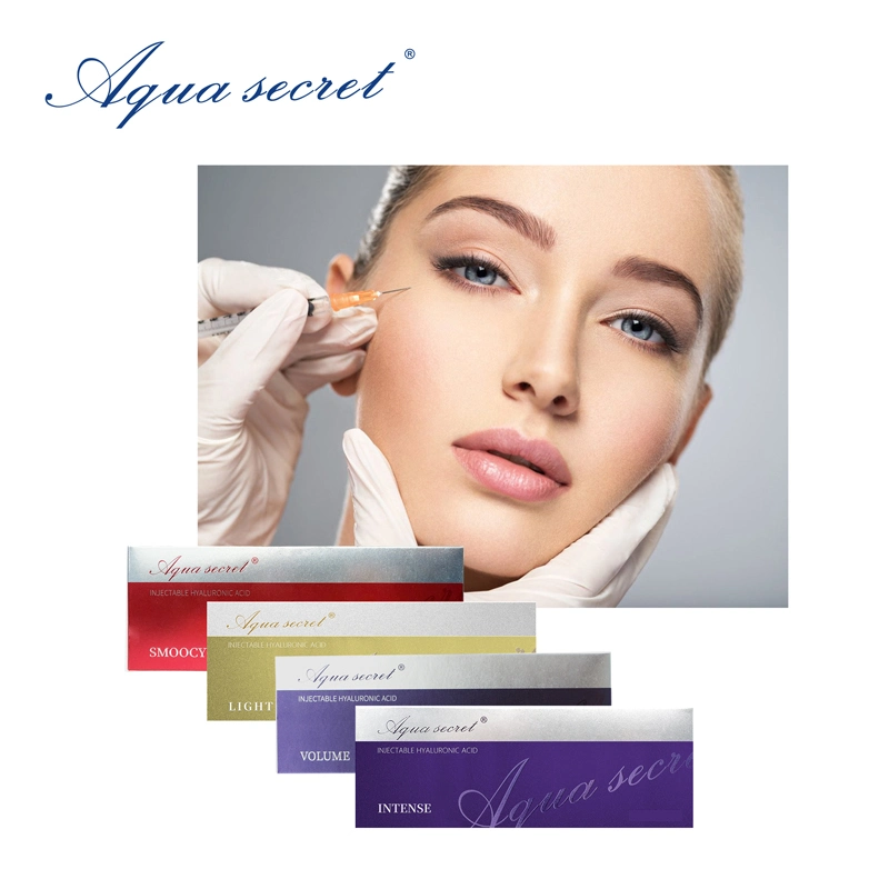 Aqua Secret CE Certified Hyaluronic Acid Dermal Filler with Lidocaine