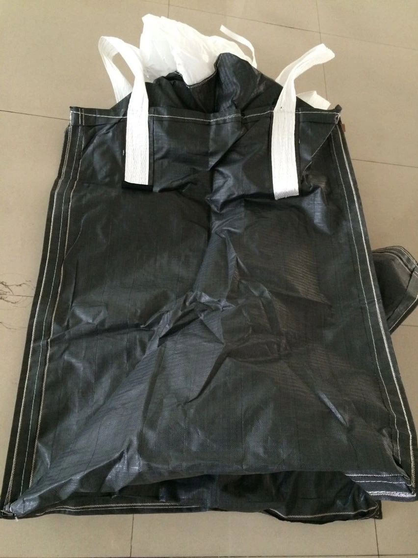 Black Color Chemical Mining Mineral Packing 1000 Kg FIBC Big Bulk Bag