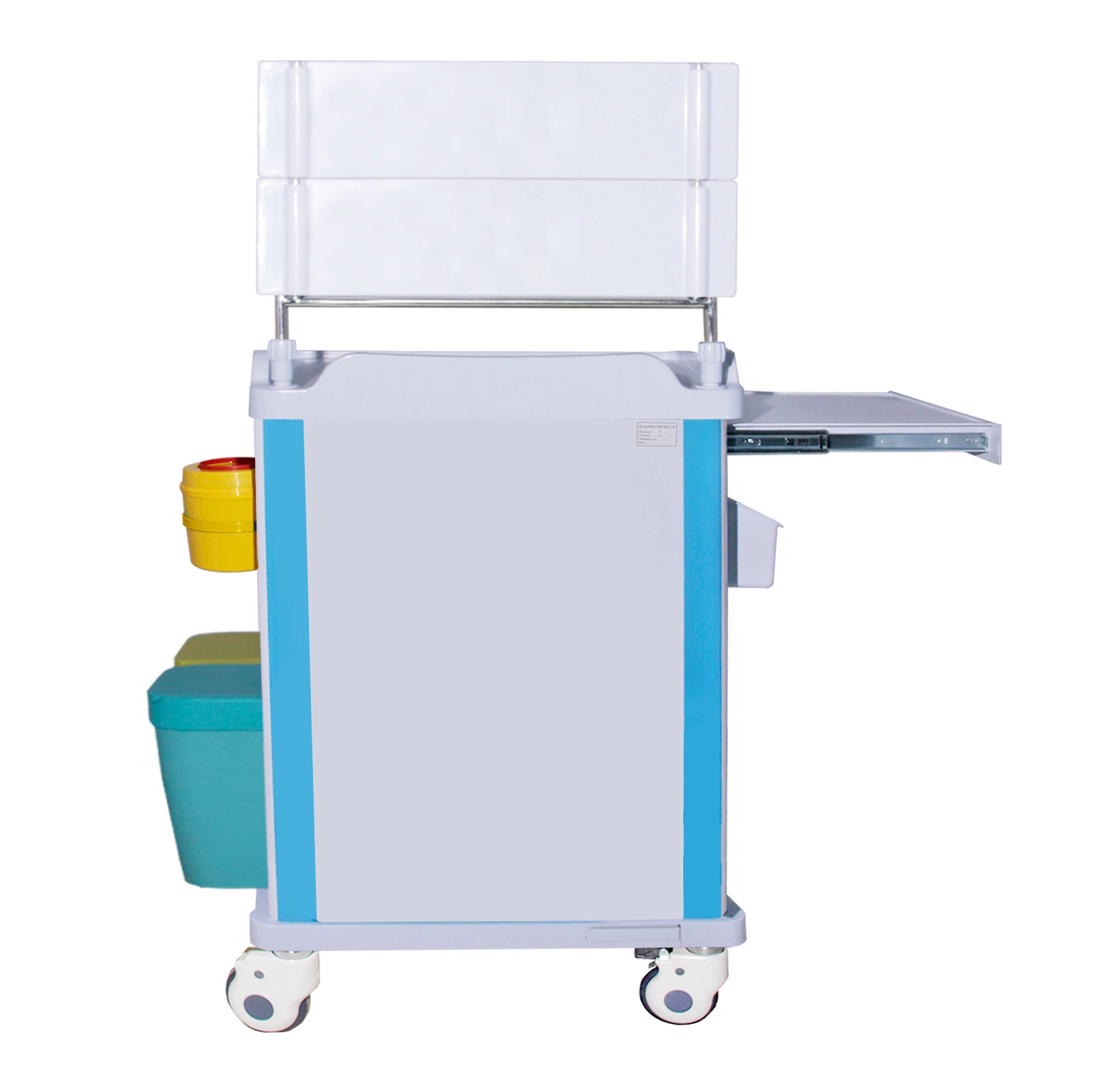 Hospital Multi-Fonction Lightweight ABS Plastic Anesthesia Trolley