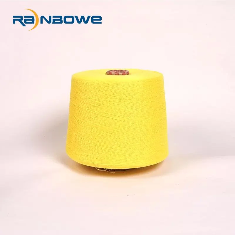 Competitive Price Colorful Ring Spun Polyester for Socks Knitting