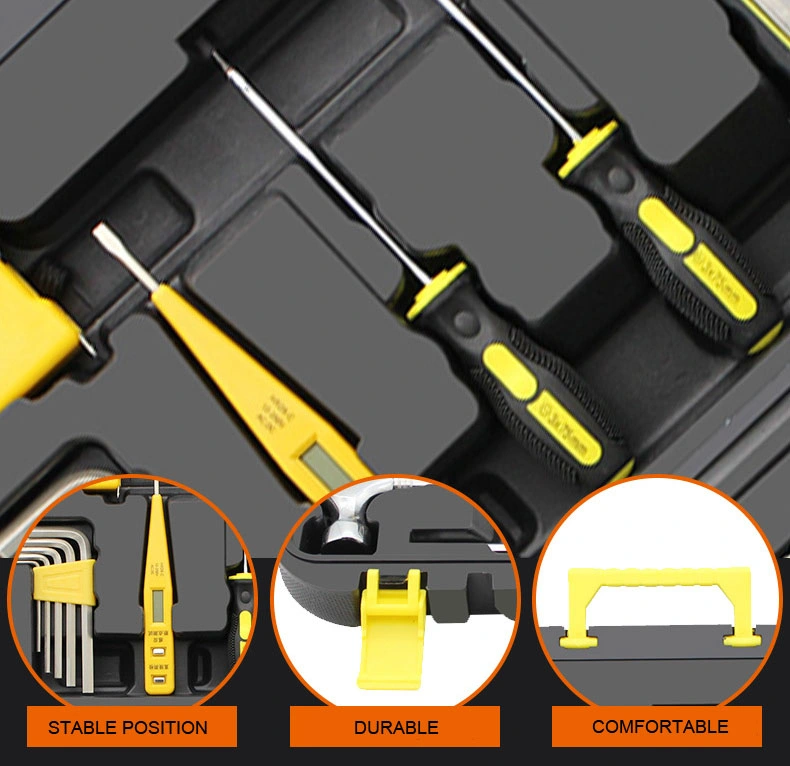 Portable 16PCS Hardware Tool Kit Tools Set for Household