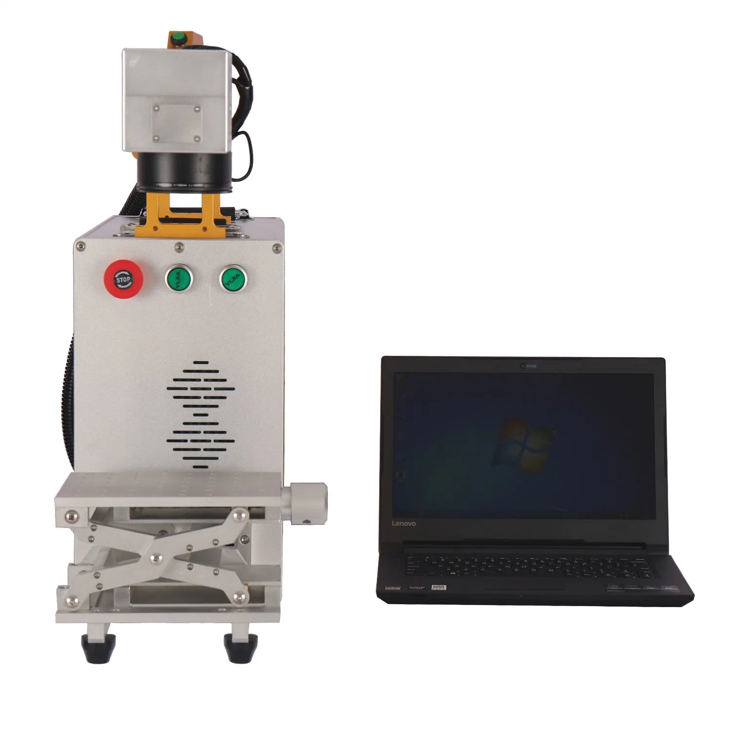 Industrial Handheld Laser Marking Equipment Logo Code Printer for Stainless Steel/Jewelry/Metal/Ring/Accessories