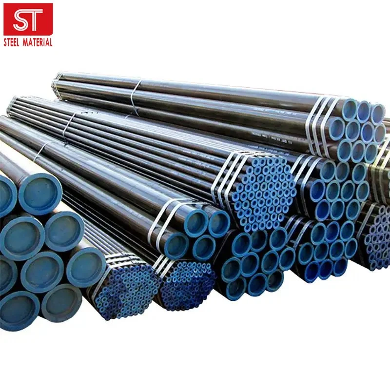 Ms Round Galvanized Pipes BS1387 Welded Carbon ERW Steel Pipe SA213 P91/T11 SA355 13crmo4 SA192 SA53 A160 Sch 10 Carbon Steel Pipe and Tubes