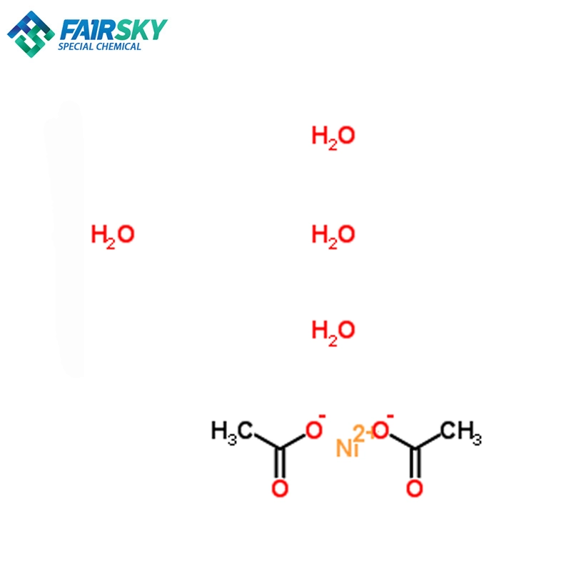 De níquel de alta pureza Tetrahydrate acetato acetato de níquel con el Mejor Precio CAS: 6018-89-9