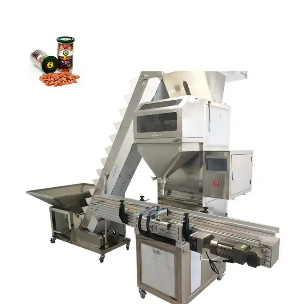 Automático 1-12 cabeças Linear Weigher Grain e Coarse cereais quantitativo Fabricante da escala de embalagem