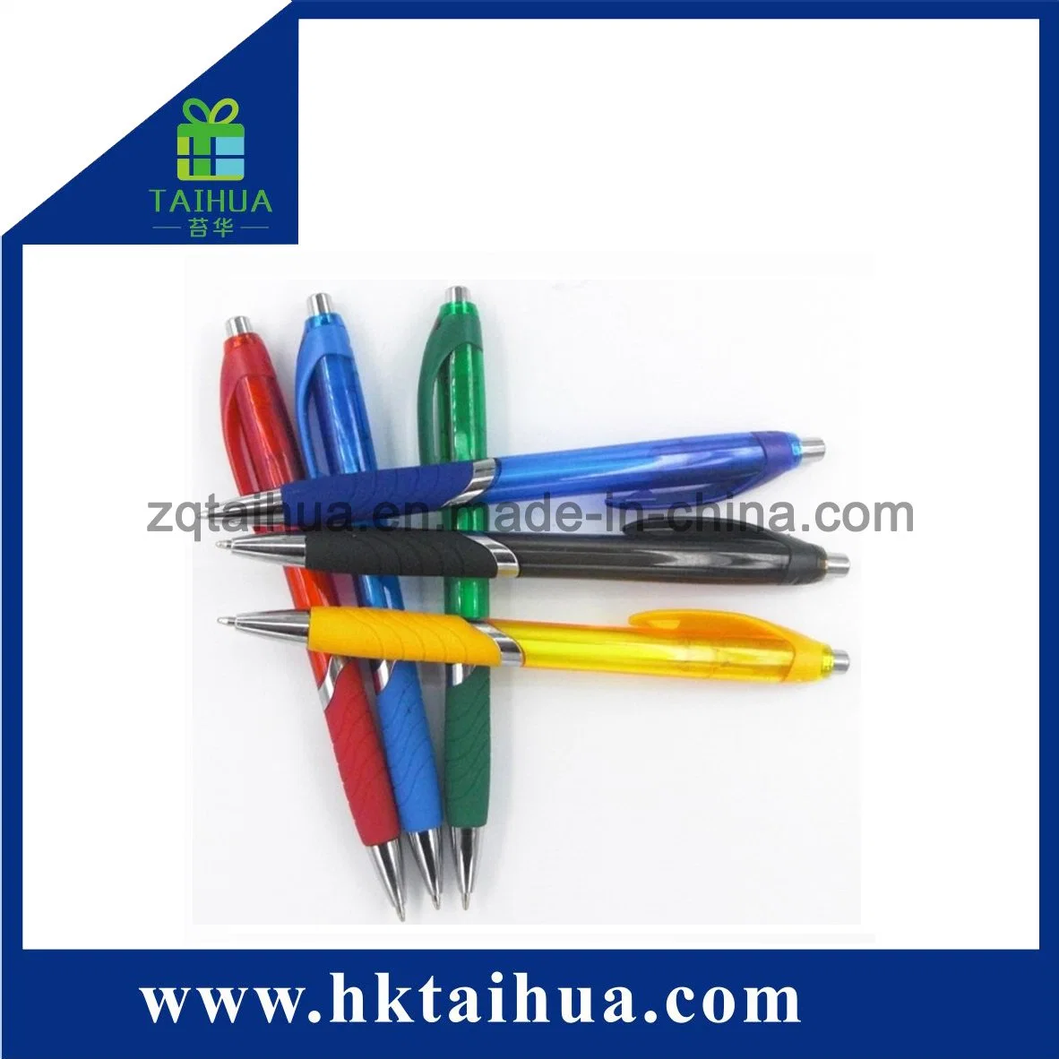 Wholesale/Supplier Promotional Custom Logo Table Desk Stand Ball Pen for Office Hotel