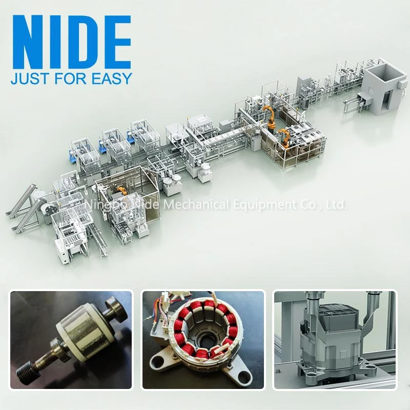 Automatic Washing Machine Motor Production Assembly Line-BLDC Motor Manufacturing