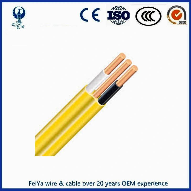 14/2 AWG90 12/2 Nmwu Nmd com núcleo de cobre sólido Nmd90 para construir ou fio do Alojamento