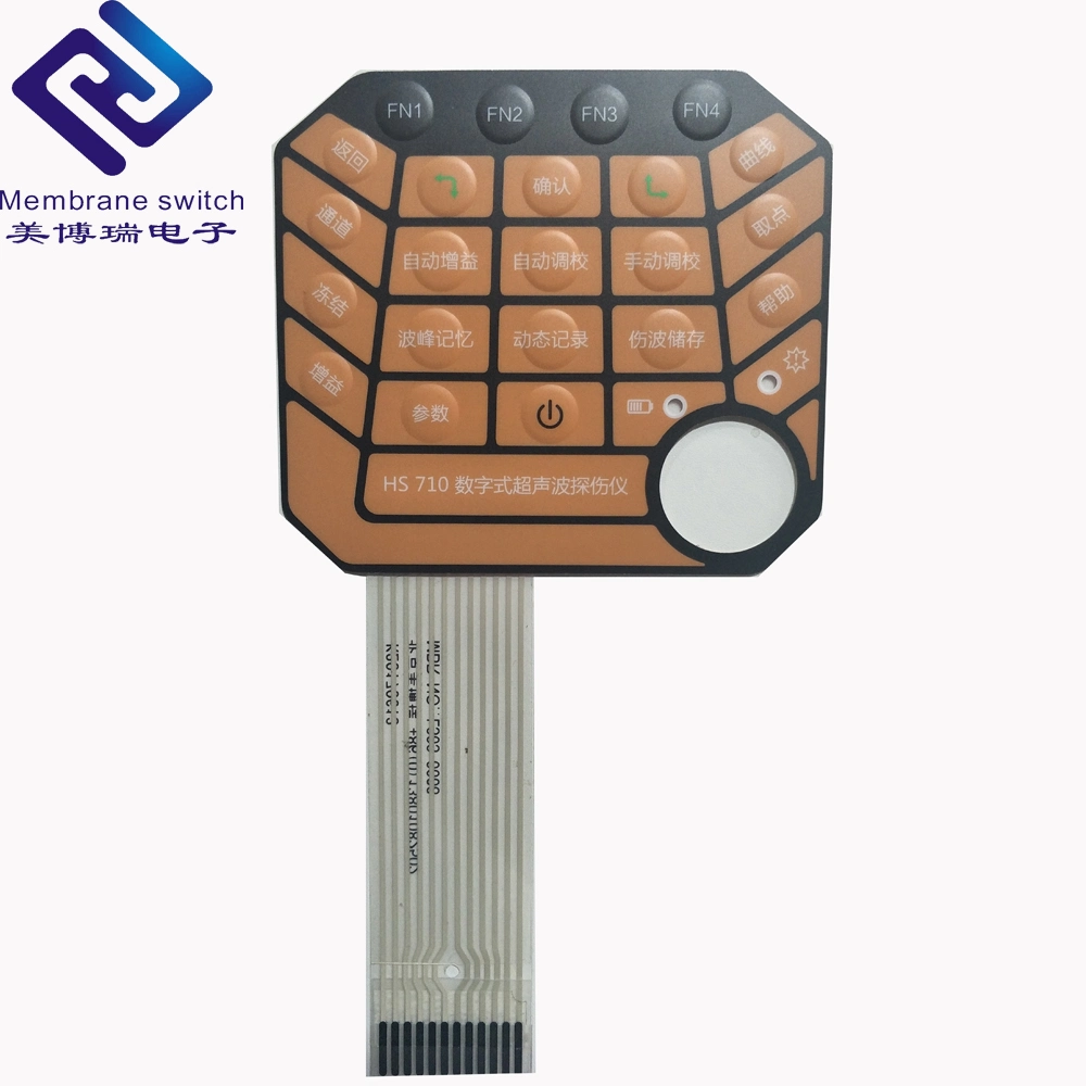 Smart Electronic Waterproof Membrane Switch with Metal Dome