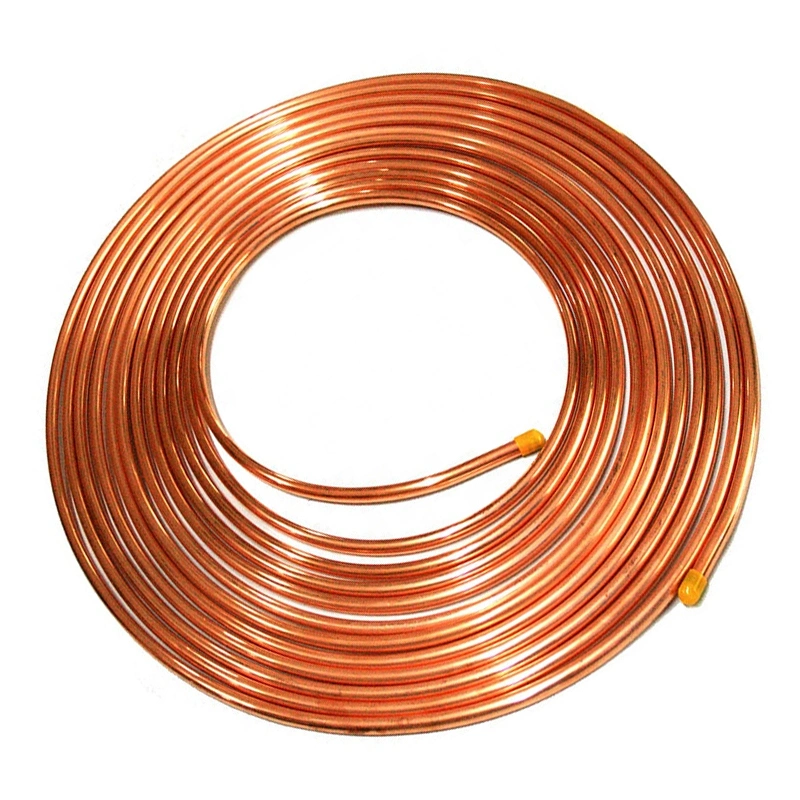 ASTM B75 Copper Tube Pancake Coil Seamless Copper Pipe