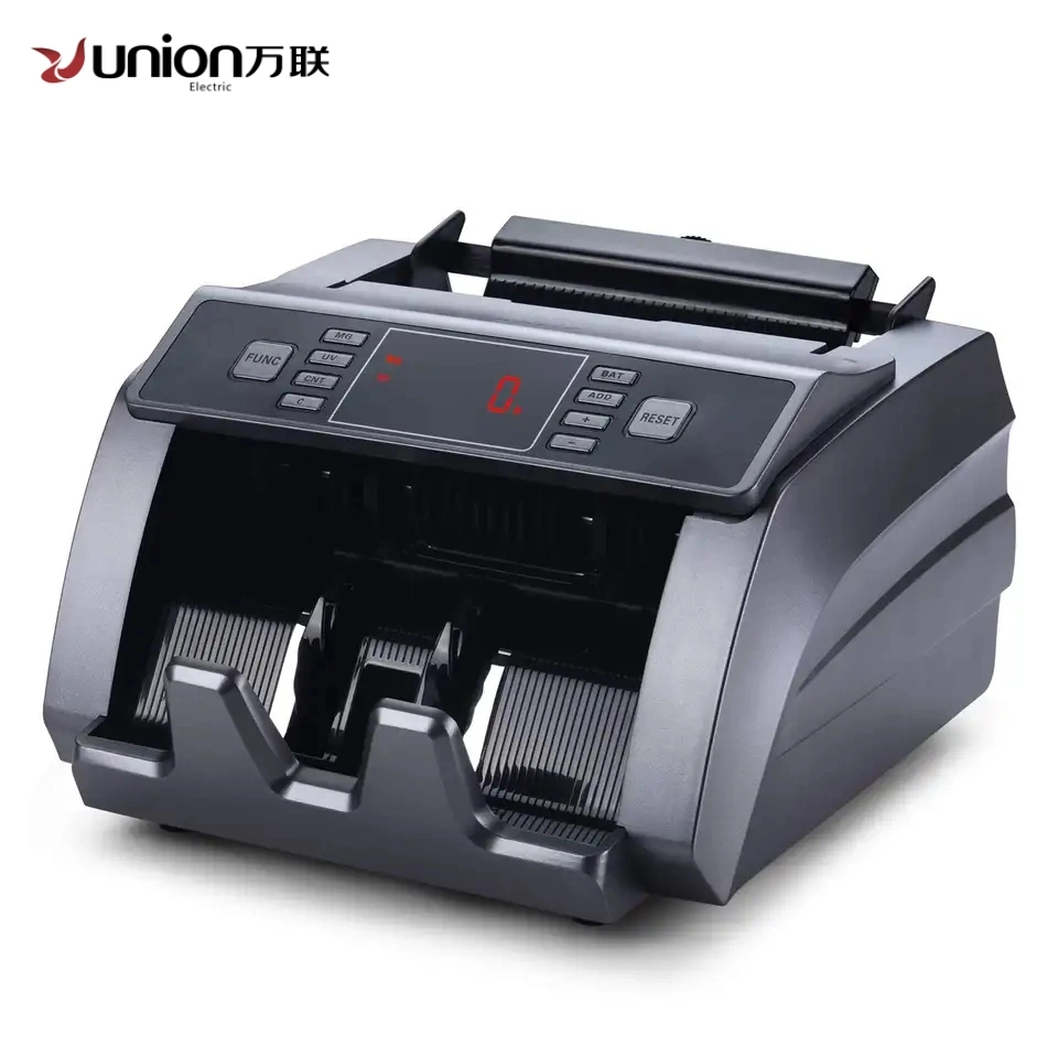 Union C09 High-Speed-Multi-Währung Banknote Maschine Geld / Bill Counter Mit Easy to Update