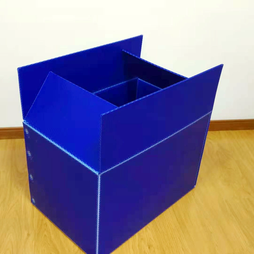 Bolsa de plástico de la caja de almacenamiento de plástico apilables cajas de almacenamiento almacenamiento Caja de plástico plegables de plástico de la caja de almacenamiento sin Tapa caja de envío de cuadro de separadores de plástico