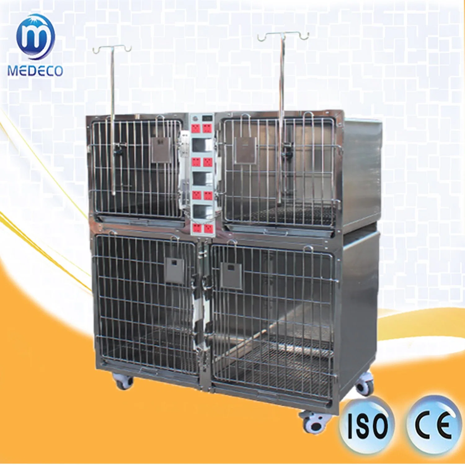 Veterinary Equipment Inpatient Oxygen Cabin Cage Power Version Medy-02