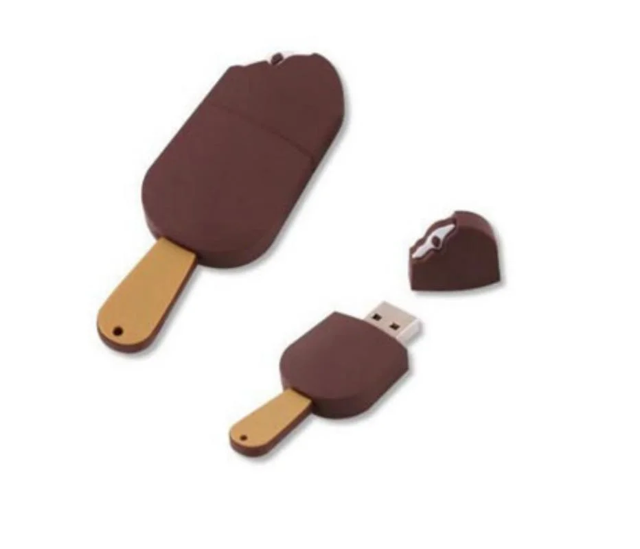 Cartoon Ice Cream Design Gift Flash Drive USB