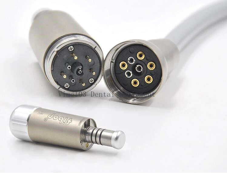 Dental LED Optical Fiber Electric Motor and 1: 5 Angle Brushless with Memory Function