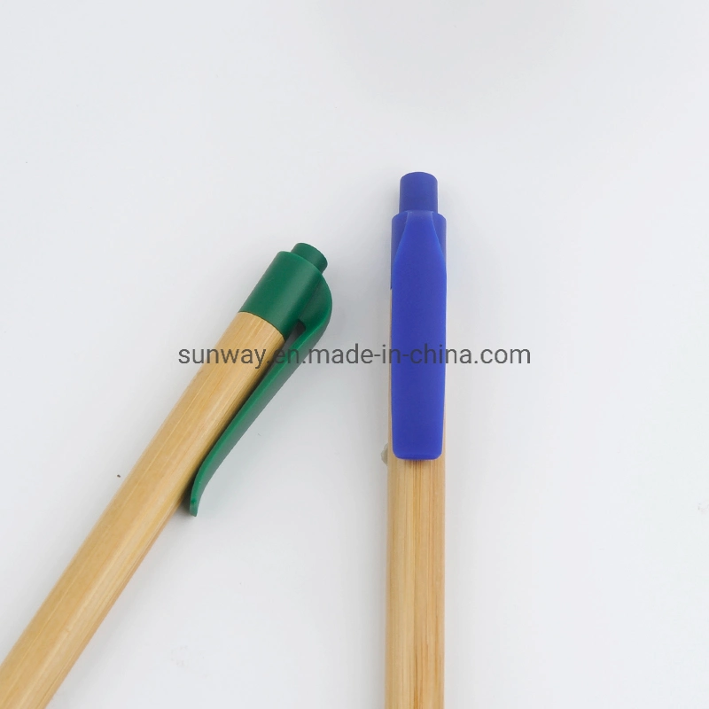 Wholesale/Supplier Customized Eco Friendly Engraved Wooden Bamboo Ball Point Pen