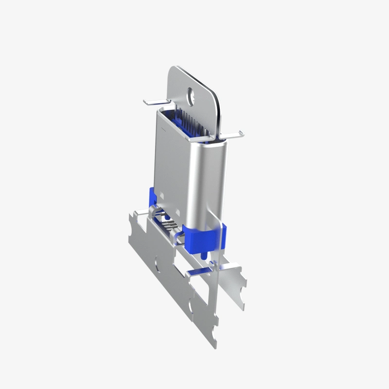 Conector hembra vertical USB tipo C 16pin SMT conexiones eléctricas estancos