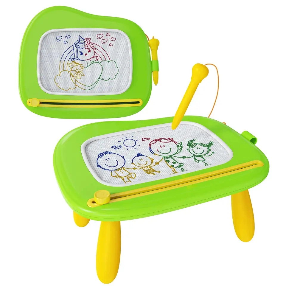 Magnetisches Zeichenbrett Set Magnet Doodle Pad Kinder Schreiben Lernen Malerei Portable Reise Spielzeug für Kinder Geburtstagsgeschenk