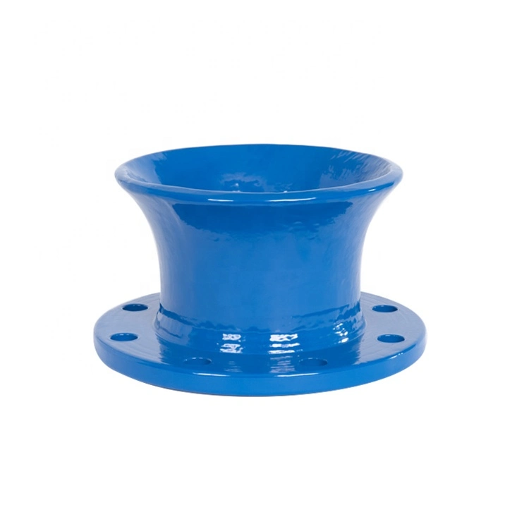 ISO2531 DN150 Pn16 Ductile Cast Iron Di Pipe Fitting Flange Bell Mouth