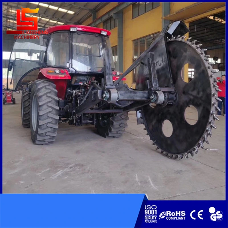 Disc Trencher Agricultural Ditching Machine Max Trenching Depth 1 Meter