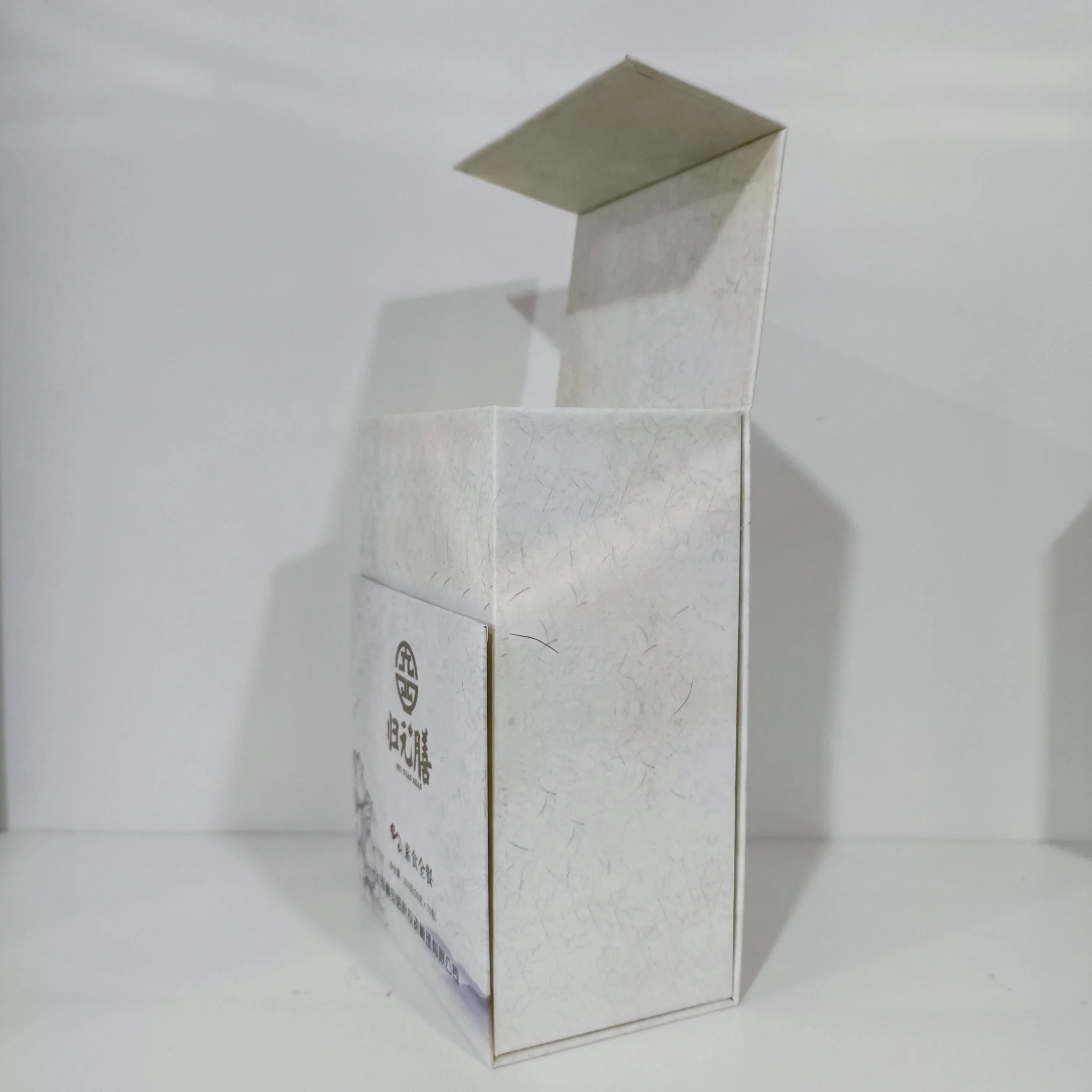 Venta caliente personalizado el logotipo de almacenamiento magnético de cartón plegado de Caja de regalo
