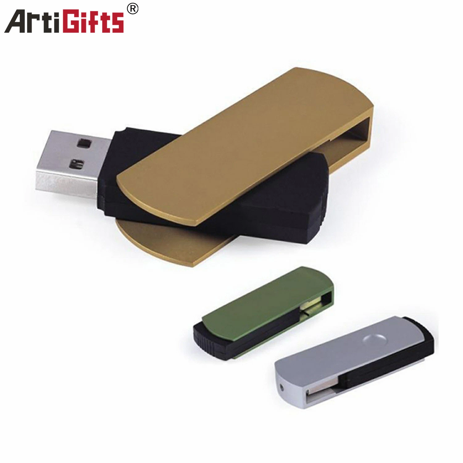 Силикон печать флэш-диск USB без любых логотипов