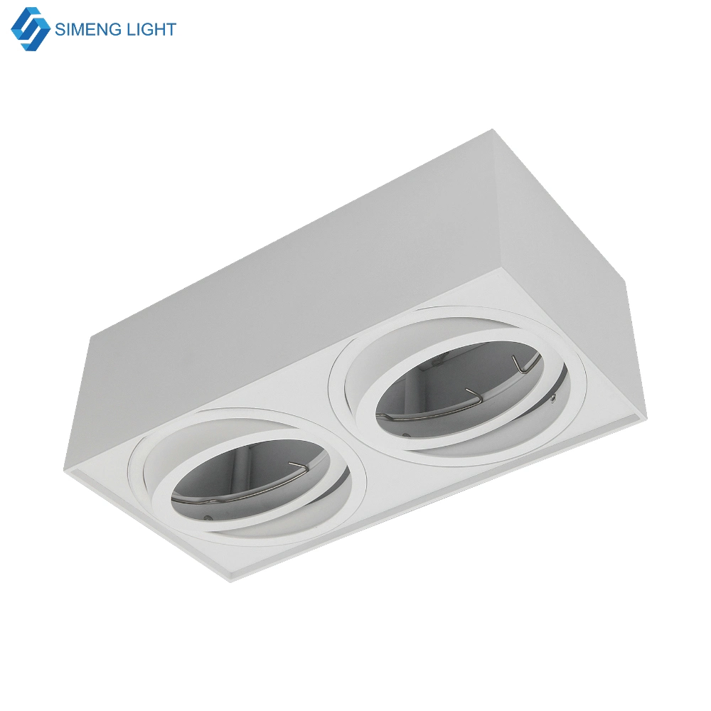 GU10 MR16 7W 12W COB Adjustable Inner Ring Surface Mounted LED Downlight Smart Downlight