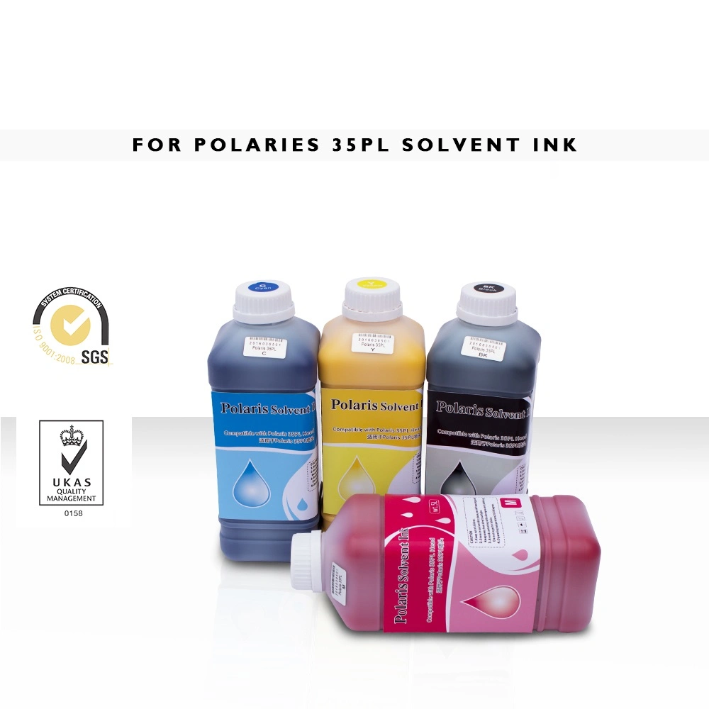 Spectra Polaris Pq512 15pl 35pl Mild Solvent Tinte für Flora Lj320p Gongzheng Drucker