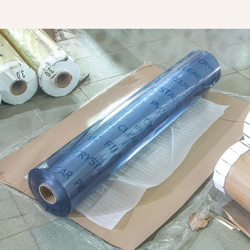 Transparent Soft Plastic Film PVC Film Super Clear PVC Film for Bags