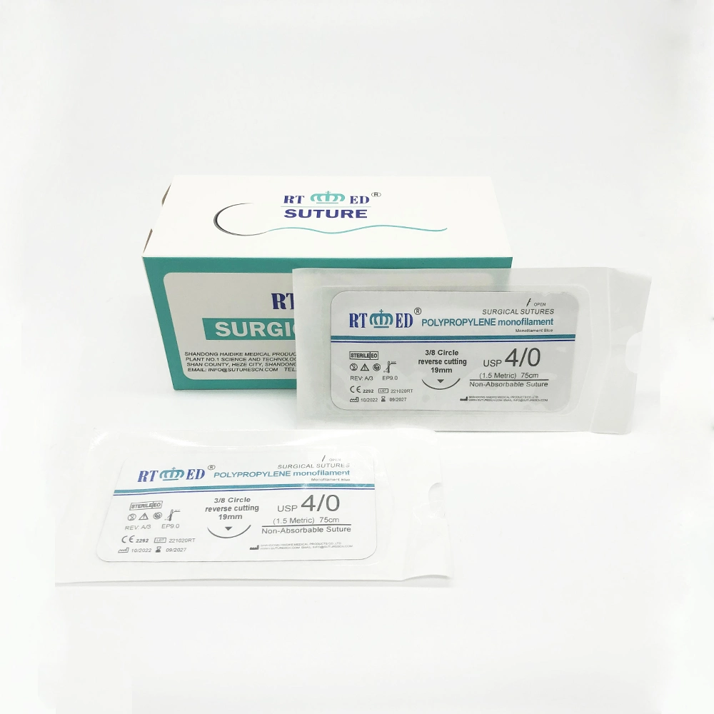 Medical Monofilament Polypropylene Sutures-Haidike Medical/High quality/High cost performance Use for Surgery